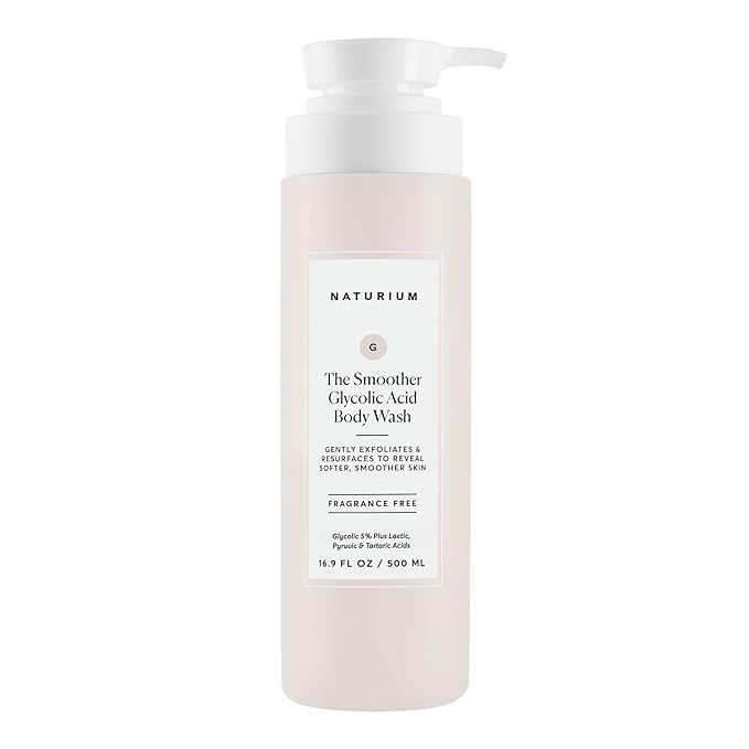 Naturium The Smoother Glycolic Acid Exfoliating Body Wash, Soft & Smoothing by Naturium