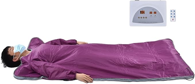 Srliya Far Infrared Sauna Blanket, Portable Detox Body Slimming Blanket - Image 2