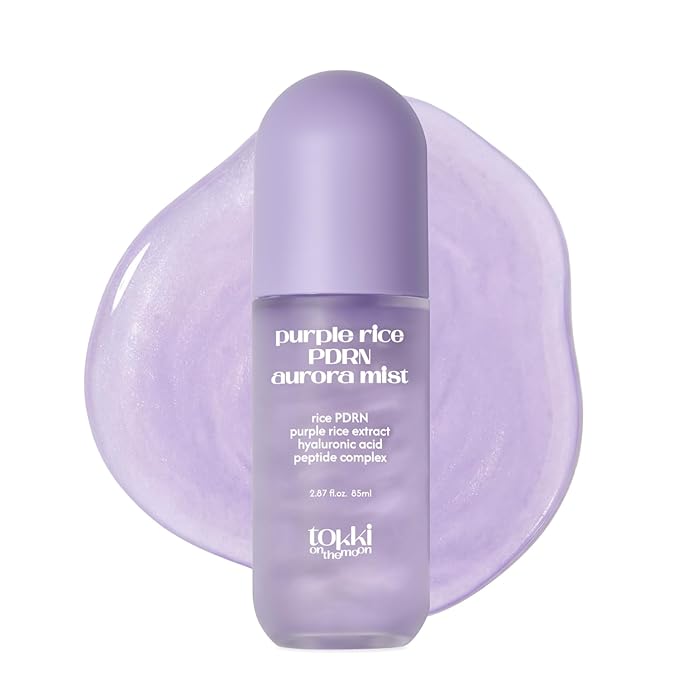 Purple Rice PDRN Aurora Mist | Hydrating Facial Toner Mist | Skin Barrier by tokkionthemoon