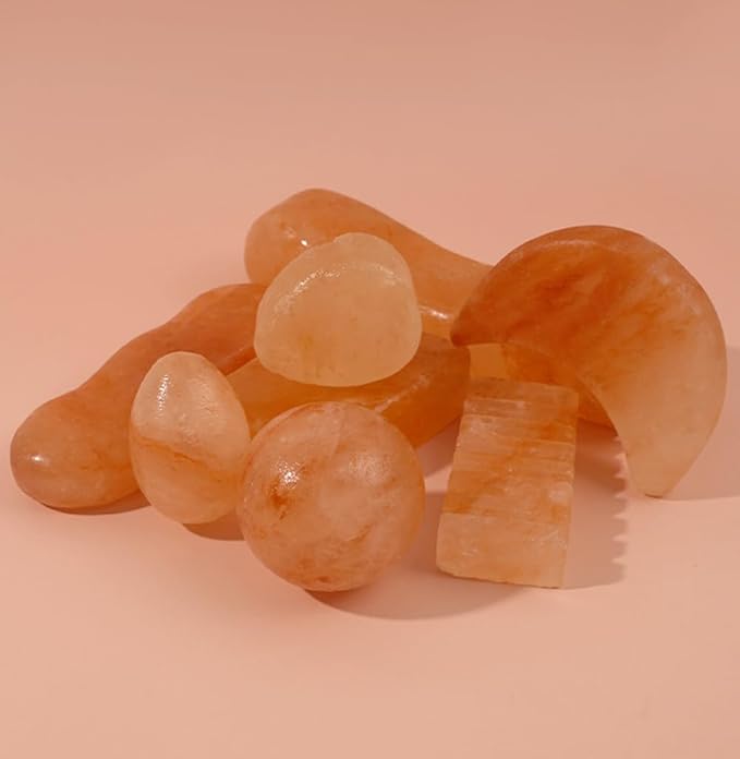 2 Pcs Ball Himalayan Salt Massage Stones Hot Massage Cold Massage Stones Set - Image 9