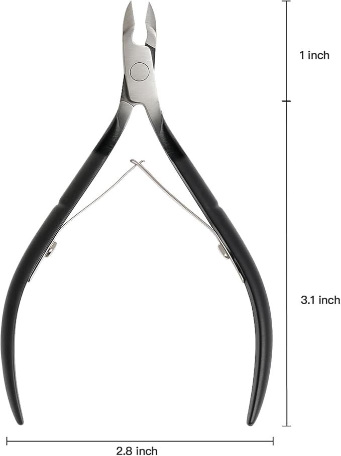 Cuticle Nippers Kit: Precision Coated Stainless Steel Cuticle Trimmer Remover - Image 6
