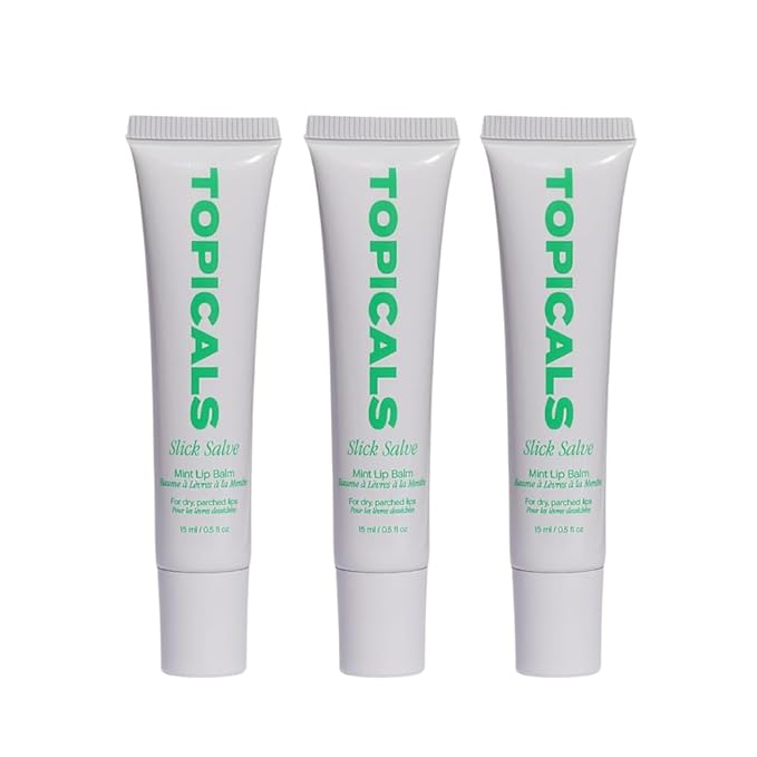 Topicals Slick Salve Mint Glossy Lip Balm | Soothes Discomfort, Strengthens by Topicals