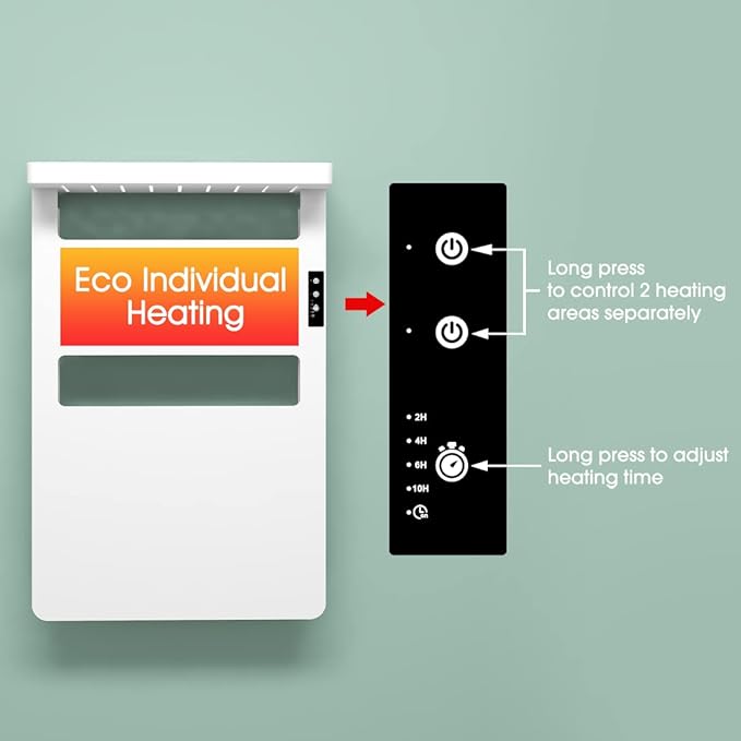 Towel Warmer with Timer for Bathroom, Towel Warmer Rack with Top Shelf - Image 7