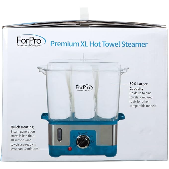 ForPro Professional Collection Premium XL Hot Towel Steamer, 50% Larger Capacity - Image 6