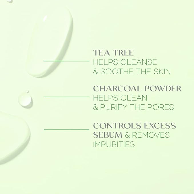 Skin 2.0 Tea Tree & Charcoal Peel-Off Face Mask - Image 3