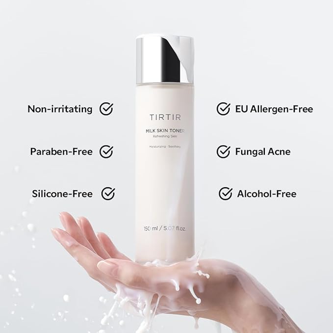 TIRTIR Milk Skin Rice Toner | Deep Moisturizing, Hydrating Toner - Image 5