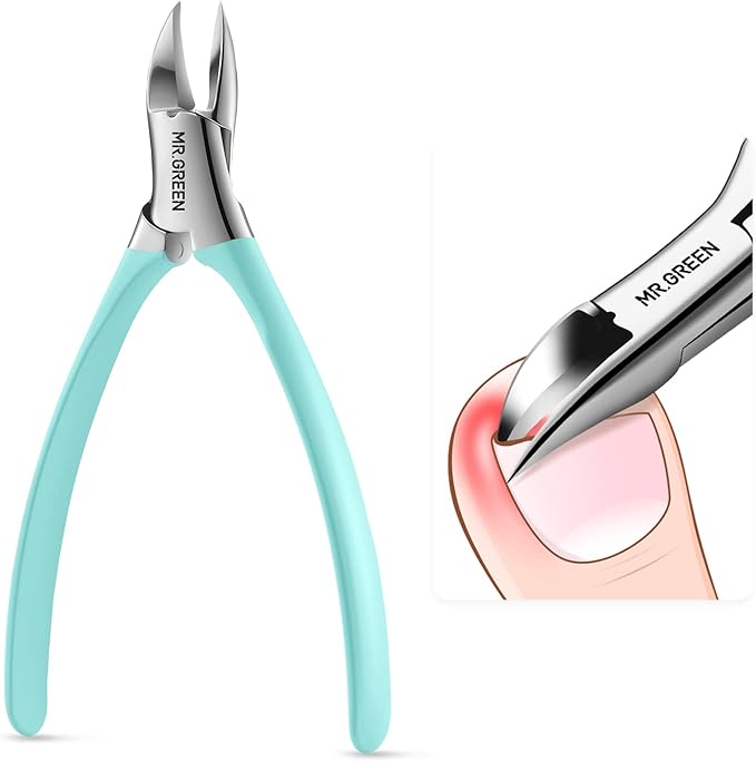 MR.GREEN Toenail Clippers Stainless Steel Ingrown Nail Cutter Thick and Hard by MRGREEN