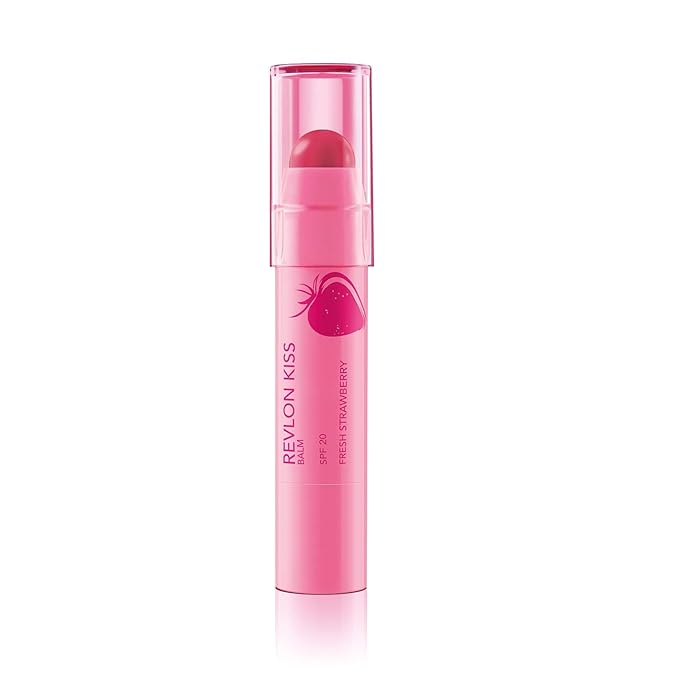 Revlon Tinted Lip Balm, SPF 20, Natural Fruit Oils | Fresh Strawberry | Pack of - Image 7
