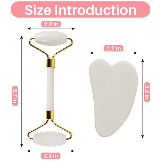 shenghang Jade Face Roller and Gua Sha Set - Image 6