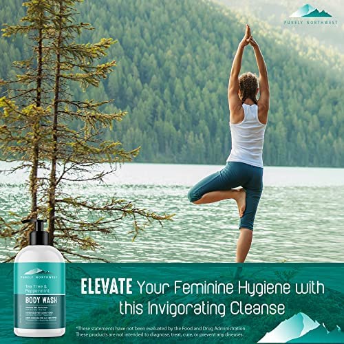 Tea Tree Body Wash for Men and Women – Natural Tea Tree Oil Body Cleanser for - Image 3