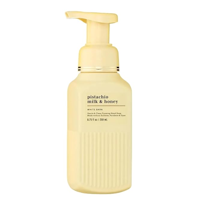Bath & Body Works Gentle & Clean Foaming Hand Soap, Pistachio Milk & Honey Scent by BathBodyWorks