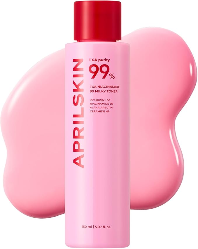 APRILSKIN TXA+Niacinamide 99 Pink Milky Toner | 99% High-Purity TXA 3%+ by APRILSKIN