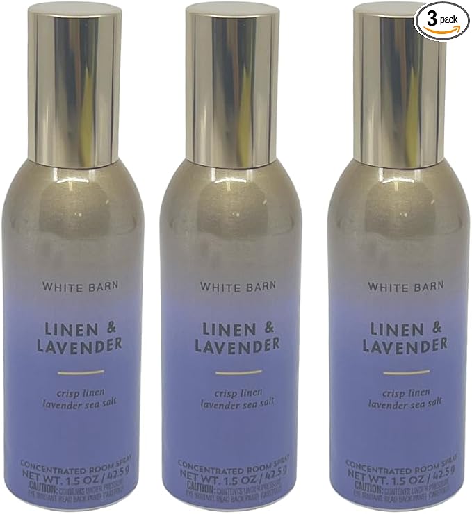 Bath & Body Works Linen & Lavender Concentrated Room Spray 1.5oz each by BathBodyWorks