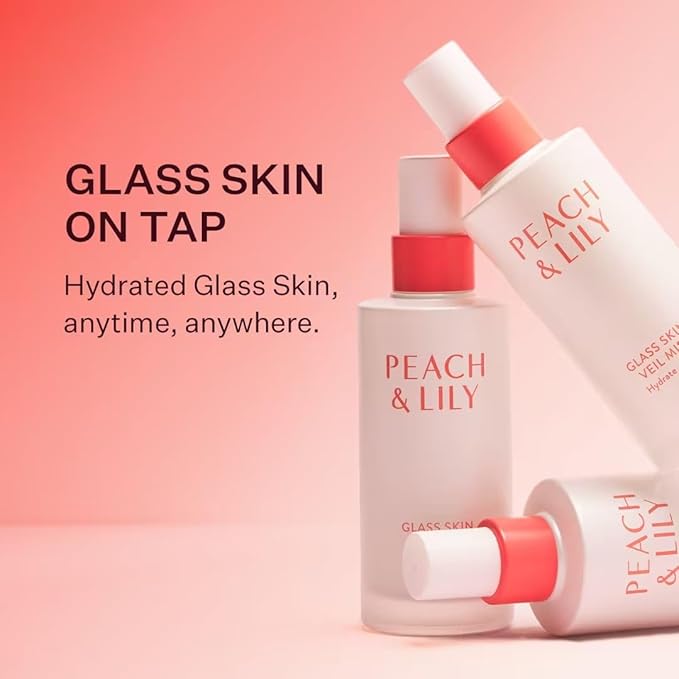 Peach & Lily - Glass Skin Veil Mist - Hydrate & Glow - Facial Mist - Weightless - Image 4