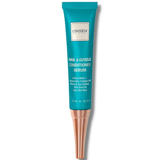 Onsen Nail & Cuticle Cream Treatment w/Japanese Tsubaki, Jojoba & Lavender Oil by OnsenSecret