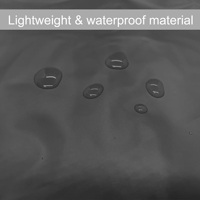 ELEBOX 2 Pack Premium Collection Super Jumbo Shower Cap Extra Large Shower Caps - Image 6