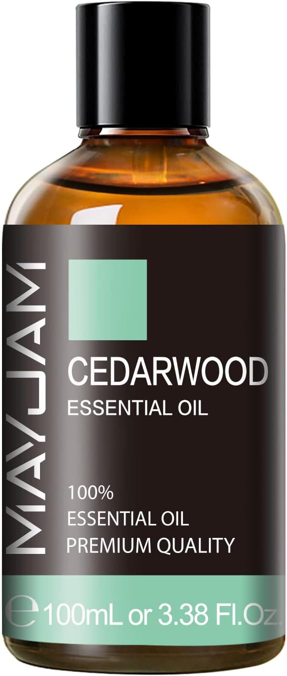 Cedarwood Essential Oil 100ML/3.38FL.OZ, MAYJAM Premium Grade Cedarwood Oil - Image 2