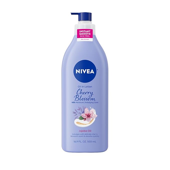 NIVEA Oil Infused Cherry Blossom and Jojoba Oil Body Lotion by Nivea