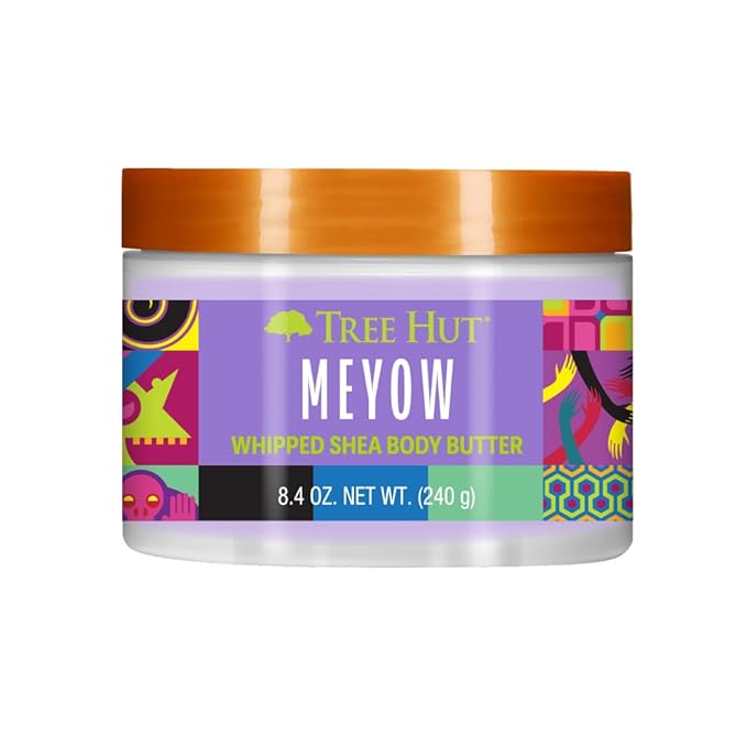 Tree Hut Meyow Whipped Shea Body Butter, Hydrating & Nourishing Body Lotion by TreeHut