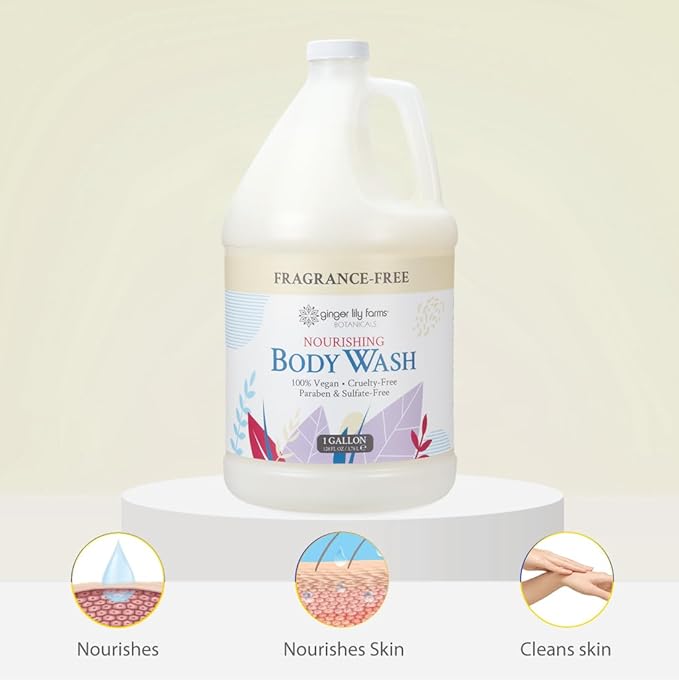 Ginger Lily Farms Botanicals Nourishing Body Wash, 100% Vegan & Cruelty-Free - Image 6