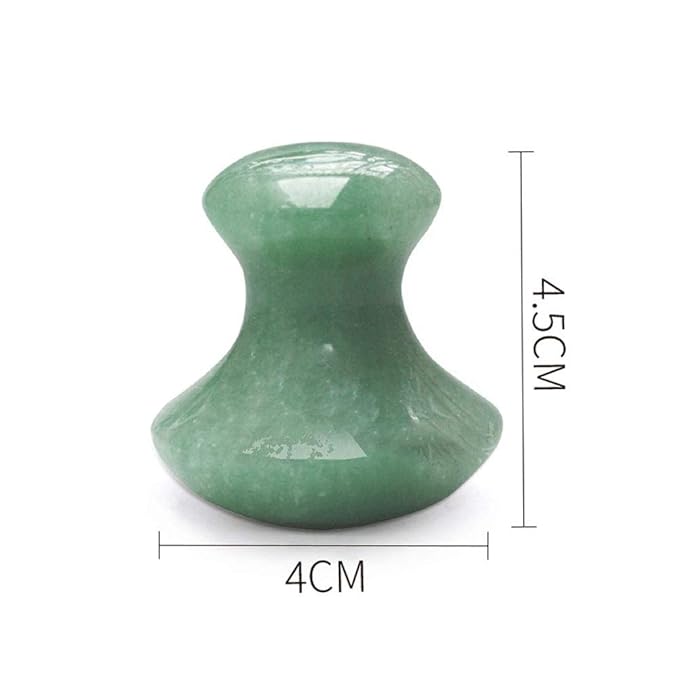 Jade Gua Sha Massage Tools Facial Tool Natural Green Gua Sha Anti Aging Facial - Image 3