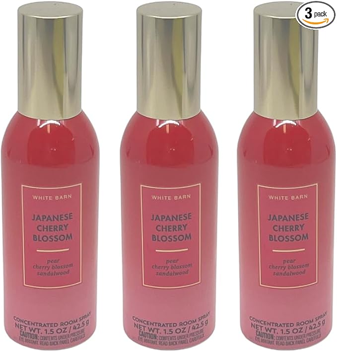 Bath & Body Works Japanese Cherry Blossom Concentrated Room Spray 1.5oz each by BathBodyWorks