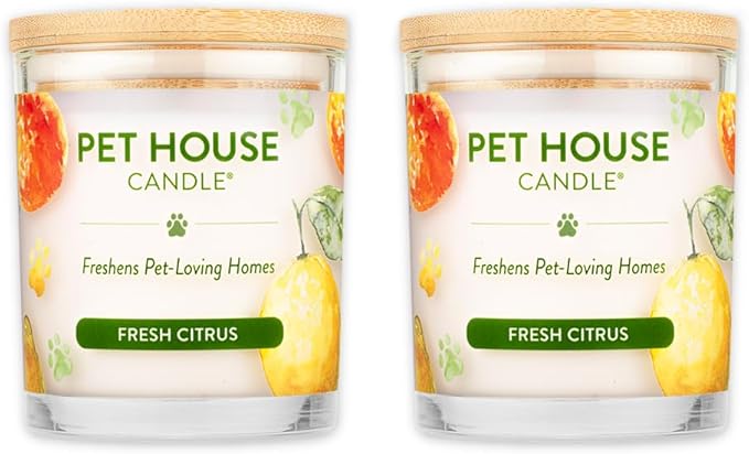 One Fur All Pet House Candle 2 Pack by OneFurAll