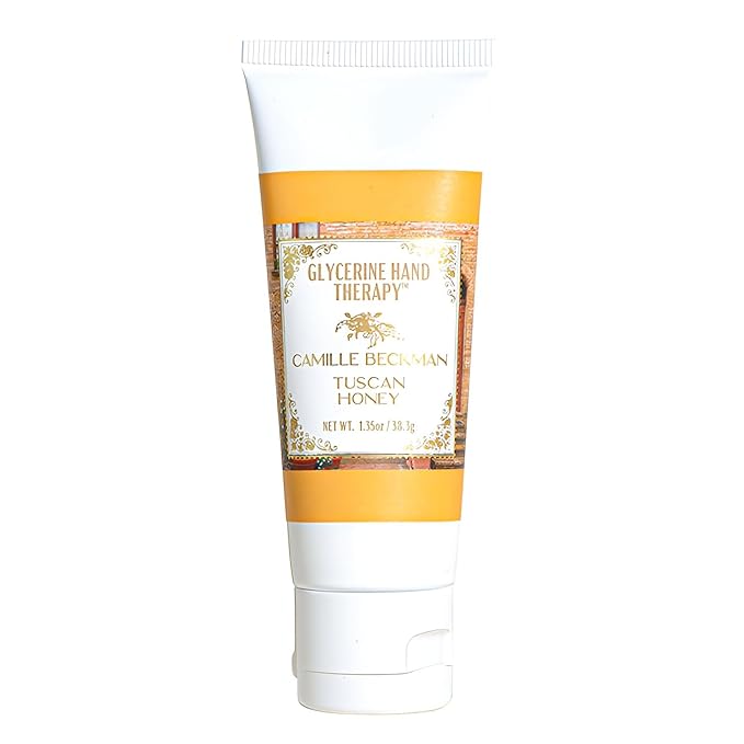 Camille Beckman Glycerine Hand Therapy Cream, Tuscan Honey, 1.35 Ounce by CamilleBeckman