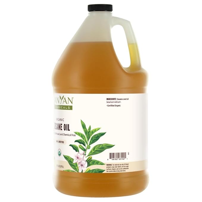 Banyan Botanicals Sesame Oil – Organic & Unrefined Ayurvedic Oil - Image 7