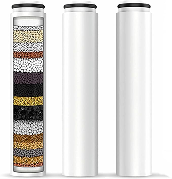 AWO 3 PACK Replacement Shower Head Filter Cartridge Compatible by AWOReplacementProjectorLamp