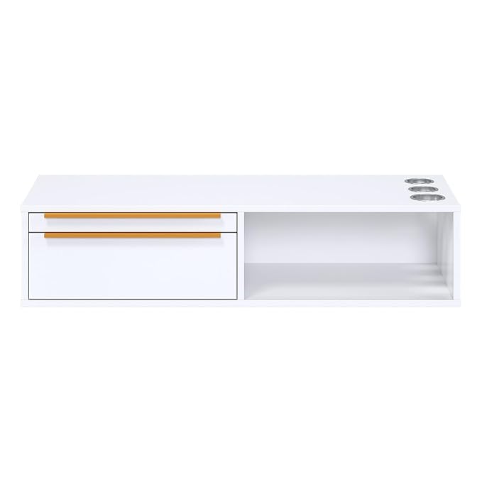 OmySalon Wall Mount Salon Station, Hair Stylist Cabinet - Image 9
