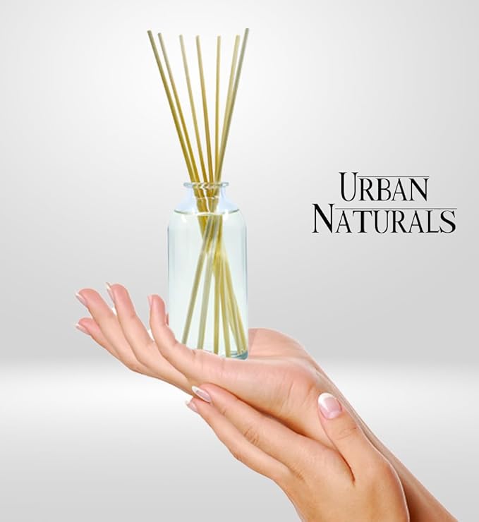 Urban Naturals Mahogany Vanilla Woods Reed Diffuser Set – Made - Image 4