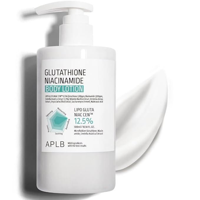 APLB Glutathione Niacinamide Body Lotion | LIPO GLUTA NIAC CEN™ 12.5% 10.14 by APLB