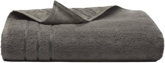 Cariloha Bath Towel | Onyx |28"x54" | Turkish Cotton & Viscose Material Blend | by Cariloha
