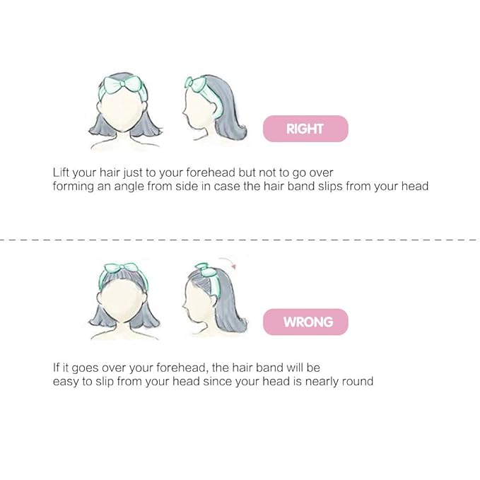 Shintop Sweet Super Soft Caroset Polka Dots Wash Cosmetic Headband Hairlace - Image 8