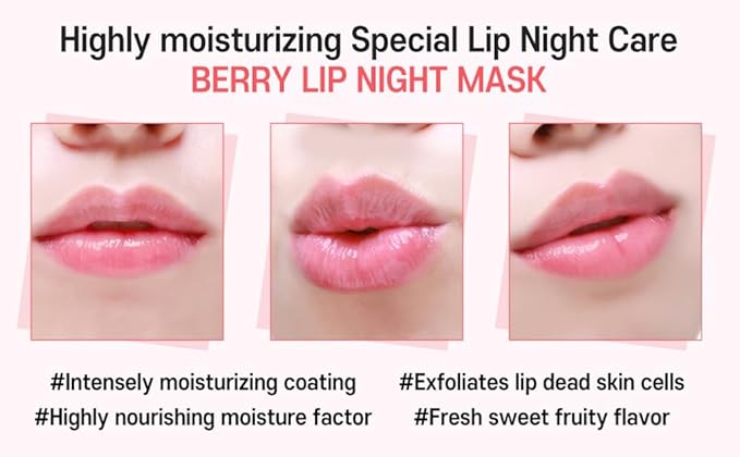 Lip Sleeping Mask Pomegranate 5g - Image 3