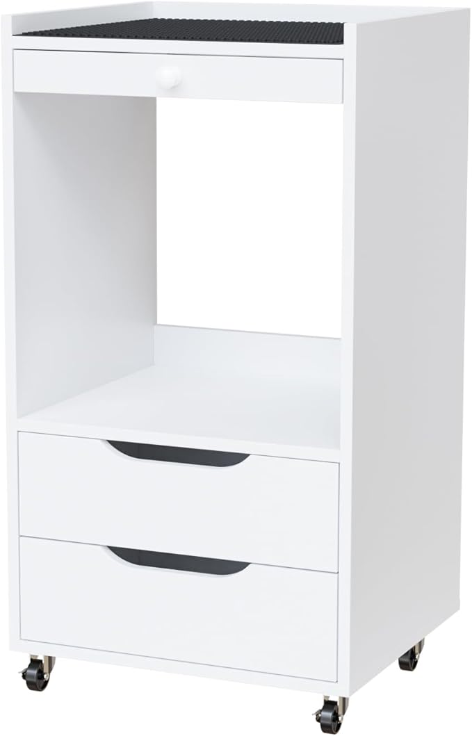 Medical Carts with Wheels, Crash Cart Ultrasound Trolley with Non-Slip Pads - Image 2