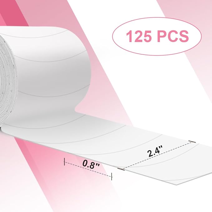 Foam Eye Pads for Eyelash Extensions - Image 2