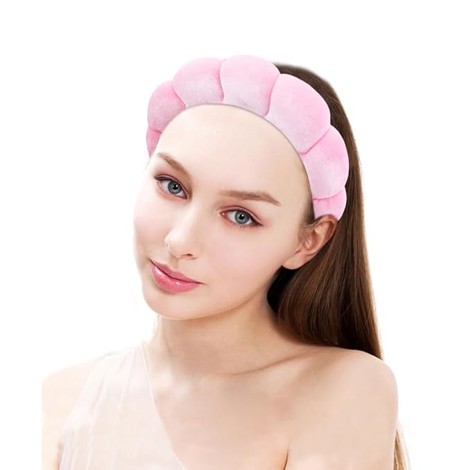 SPA Headbands for Washing Face Makeup Scrunchies Hair Tie Hair Band Women - Image 7