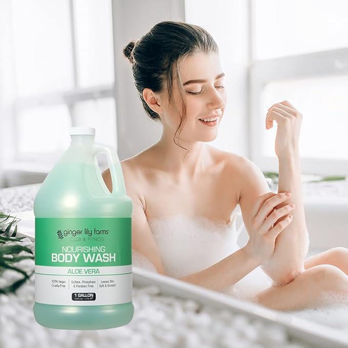 Ginger Lily Farms Club & Fitness Nourishing Body Wash, 100% Vegan & Cruelty-Free - Image 6