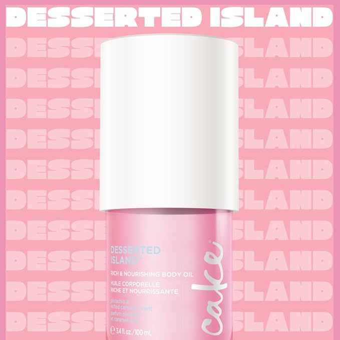 Cake Beauty Body Oil, Desserted Island - Image 2