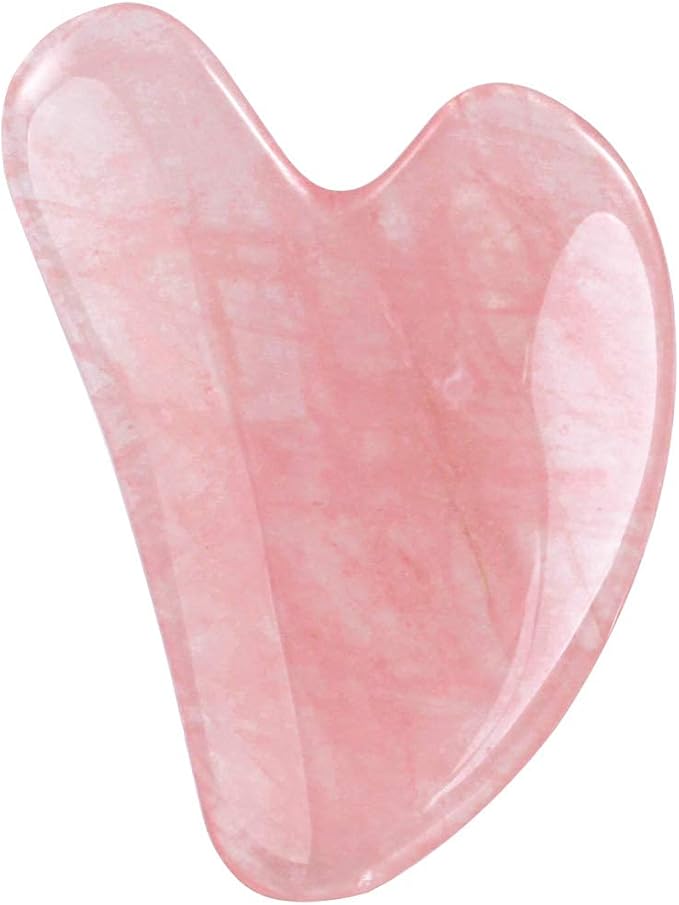 Rosy Finch Gua Sha Massager Tool, Jade Stone Guasha Scraping Massage Tool Jade - Image 8