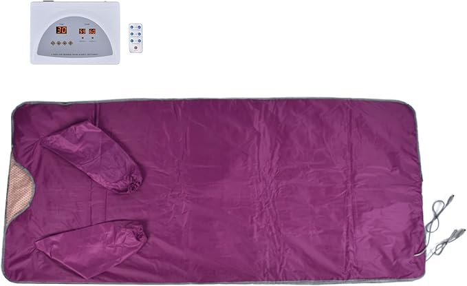Srliya Far Infrared Sauna Blanket, Portable Detox Body Slimming Blanket - Image 8