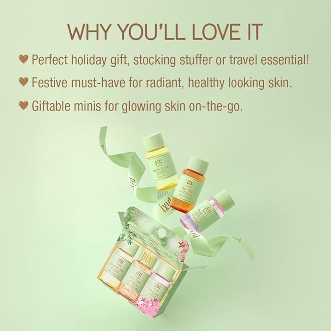 Pixi Beauty Tonic Trio | Holiday Edition Gift Set - Image 3