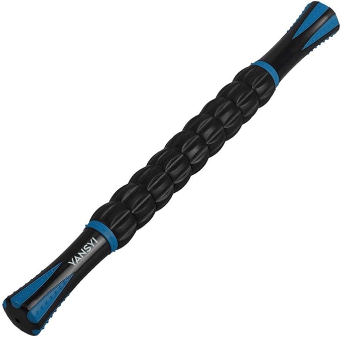 YANSYI Professional 9-Roller Deep Tissue Massage Stick by YANSYI