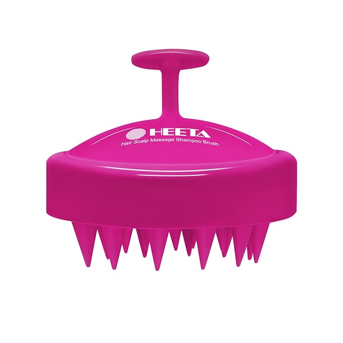 HEETA Scalp Massager Hair Growth, Soft Silicone Scalp Scrubber Shampoo Brush by HEETA