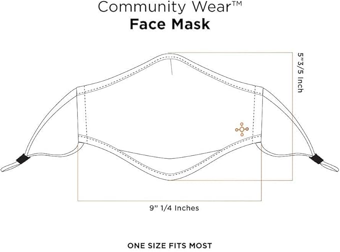 Tommie Copper Community Wear Face Masks I Double Lined, Copper Infused - Image 7