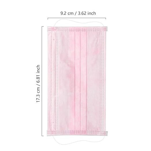 Wecolor 100 Disposable Face Masks - Image 3
