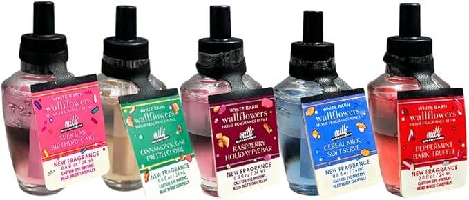 Bath & Body Works Wallflowers Refills MILK BAR Collection 2025 5pc Gift Set w/ - Image 5