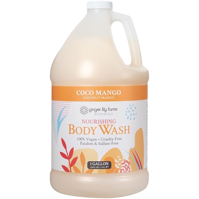 Ginger Lily Farms Botanicals Nourishing Body Wash, 100% Vegan & Cruelty-Free - Image 2